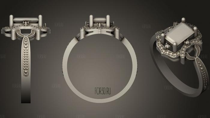 Ring 103 stl model for CNC
